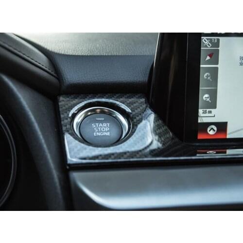 For Mazda 6 Atenza 2017-18 Car Interior Accessories Dashboard GPS Navigation Strip Engine Start Stop Cover Sticker Trim