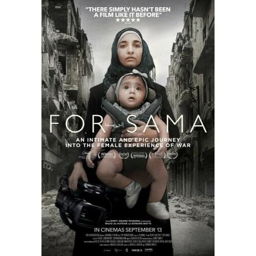 FOR SAMA DOCUMENTARY MOVIE Art print Silk poster Home Wall Decor