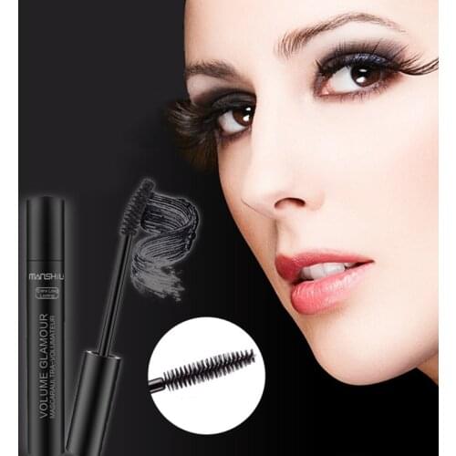 Brand New 3D Black Eye Mascara Long Eyelash Lengthening Mascara Silicone Makeup Curving Waterproof Brush G6X7