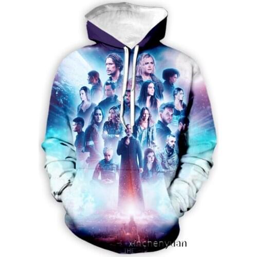 Xinchenyuan New Men/Women 3D Printed Hoodie The 100 Season 7 Long Sleeve Fashion Sweatshirt Hoodies Men Sport Pullover Tops A31