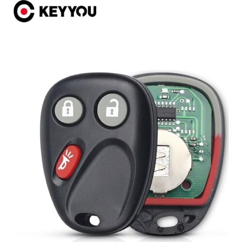 KEYYOU 315Mhz MYT3X6898B Car Remote Control Key For Chevrolet Trailblazer For Buick Rainier For GMC Envoy Fob 3 Buttons Car Key
