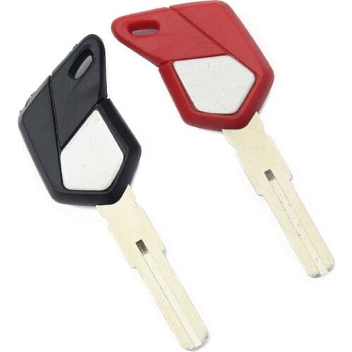 Key Can Loaded With Chips 1 Blank Motorcycle Keys Replacement Cut Blade 4.8cm For MV Agusta F4