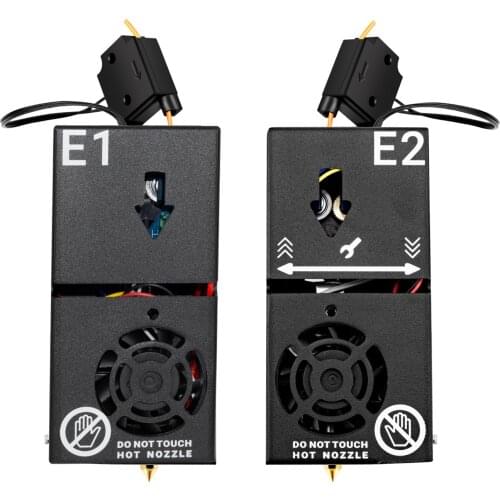 Tenlog Dual Extruder & Nozzle Kits with Fialment Runout Sensor Support Rapid Disassembly to Replace Nozzle Kits