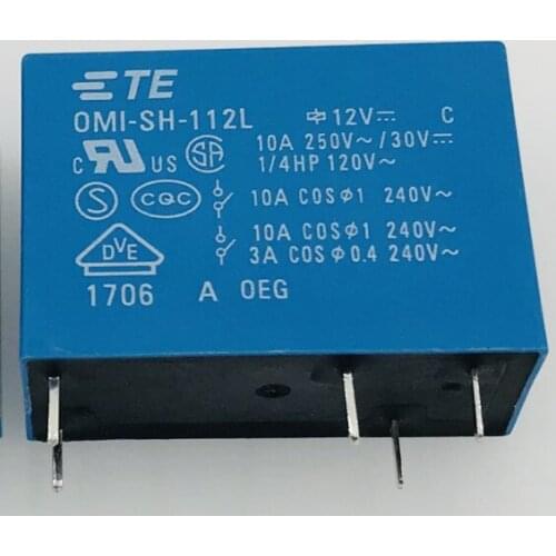 OMI-SH-112L Original Tyco TE OEG power relay OMI-SH-112L general G2R-1-12V one open and one closed