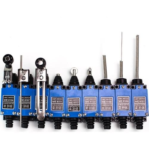 ME-8108 8104 8107 8169 8166 8111 9101 Mini Limit Switch Rotary Adjustable Roller Lever Arm Mini Limit Arm