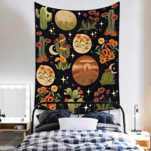 Vivid Pattern Fashionable Machine Washable Hanging Blankets for Livingroom