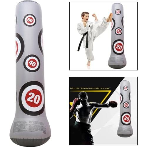 Inflatable Punching Bags Boxing Punch Bag Freestanding Fitness Punching Bag