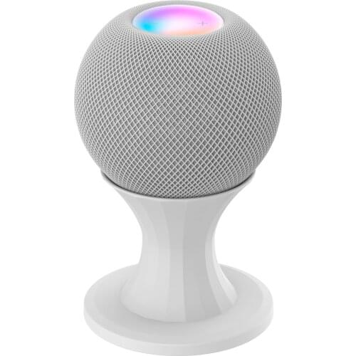 Desktop Bracket Table Holder Rack Support Stand Built-In Charging Cable Organizer Compatible With Apple Home Pod Mini