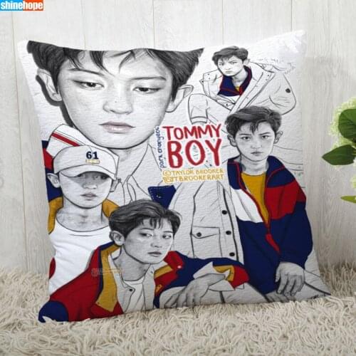 Chanyeol exo Pillow Cover Customize Pillowcase Modern Home Decorative Pillow Case For Living Room 45X45cm,40X40cm A2020.7.2