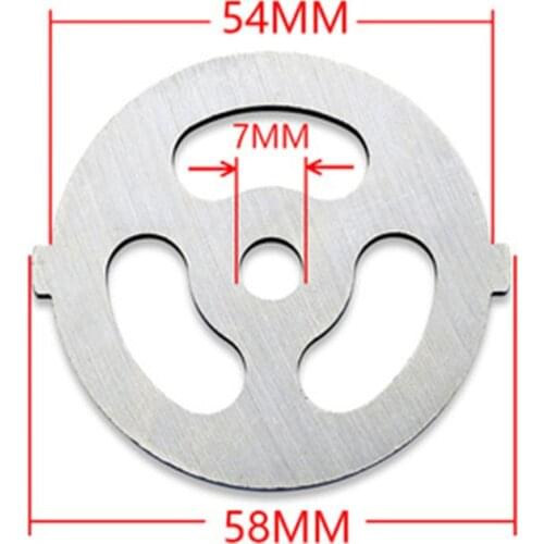 3-hole enema meat grinder knife net for Moulinex KITFORT1371/2103 Dauken FW 3040 Redmond Polaris PMG 2077 Endever Sigma 56