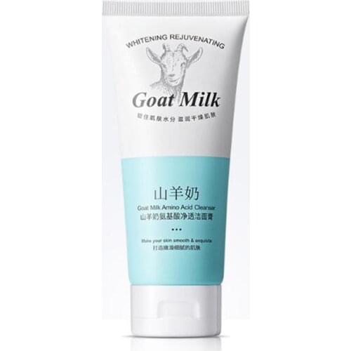 Goat milk amino acid cleansing facial cleanser moisturizing oil control amino acid cleanser skin care