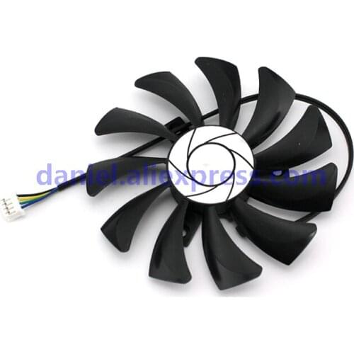 Original MSI RX560 GTX1050/1060 AERO ITX graphics card fan HA9010H12SF-Z DC12V 0.57A 3300 RPM