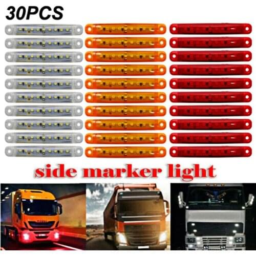 Shakeproof Lights Super bright Marker 100x15mm Assembly DC12-24V Side Tail