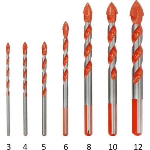 Triangular-overlord Handle Multifunctional Drill Bits Marble Perforator Ceramic Tile Drill Hand Tool Parts