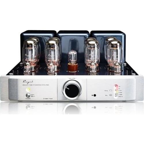 CAYIN A-100T MK2 (KT88 VERSION) Vacuum Tube Amplifier TR / UL Mode Max 80W x 2 BIAS ADJ. External Tube SEL 12AU7x4 6SN7x1 KT88x8