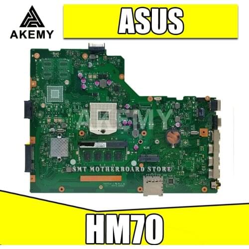 X75A Motherboard HM70 For ASUS X75VD R70V X75A X75A1 X75V X75VB X75VC laptop Motherboard X75A Mainboard X75A Motherboard test ok