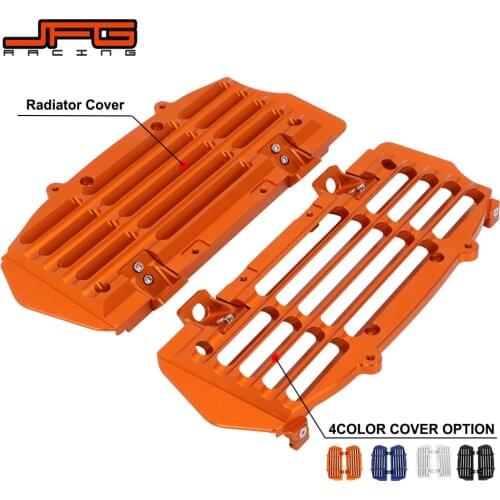 Motorcycle CNC Radiator Guard Cover Protector For KTM XC XCF XCW XCFW SX SXF EXC EXCF Six Day TPI 125 250 350 450 500 2017-2020
