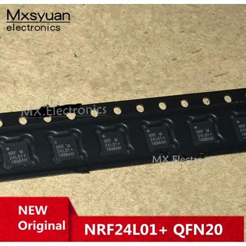 10pcs/lot NRF24L01 NRF24L01+ 24L01+ QFN20