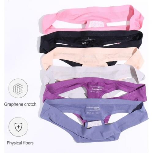 2PCS/Set Womens Panties G-string Thong Cotton Underwear Sexy Panties Female Underpants 5 Solid Color Pantys Intimates Lingerie