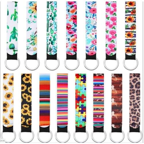 500pcs/lot 29 Styles Key Chain Neoprene Rose Bag Charmer Keychain With Metal Buckles In Front for Wedding Favors Gift For Guest