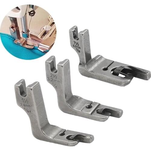 Industrial Single-needle Domestic Sewing Machine Accessories Presser Foot Feet Kit Hem Foot Spare Parts ForBrother Singer Janome