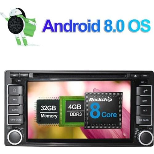 Android 7.1/8.0 Car Radio Stereo with GPS Navigation For Subaru Forester 2008-2012/Impreza 2007-2012 CD DVD Multimedia Player