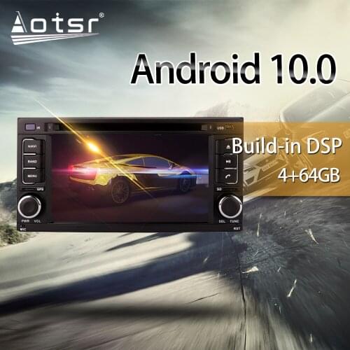 For Subaru Forester Impreza 2008-2013 Car Multimedia Radio Player Stereo Android10 DSP 7inch IPS Screen Audio GPS Navi head unit