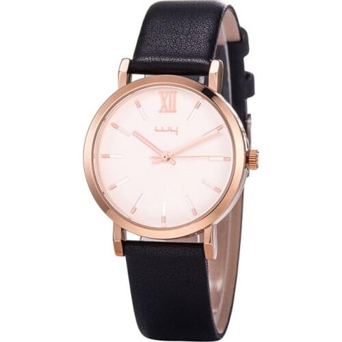 Colors Leather Watch Women Watch Fashion Mens Watch Fashion Quartz Watch Simple Watch Casual Waterproof Watch for Woman