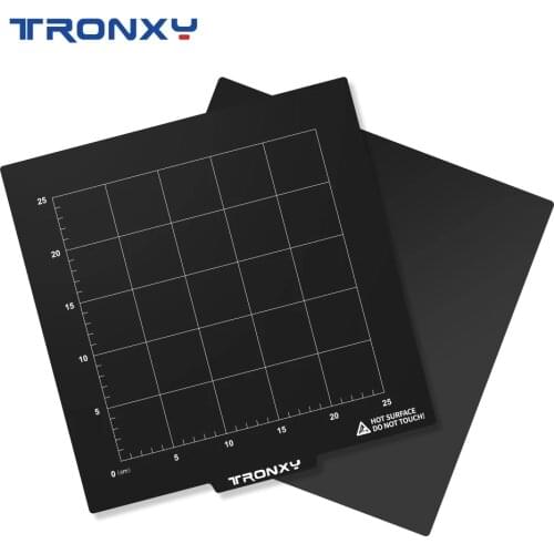 TRONXY 3D Printer parts Flex Spring Steel Sheet Applied PEI Magnetic Hot Bed Tape Sticker Surface Flex Plate