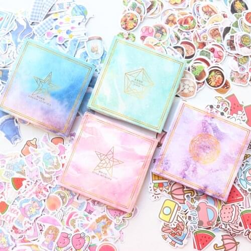 Domikee cute kawaii cartoon Korean journal diary decoration DIY stickers set school student planner stickers stationery 200pcs