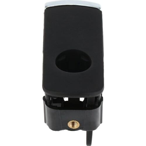 KKMOON High quality Left Hand Drive Chrome Glove Box Lid Handle Puller with Lock Hole for Audi A4 8E B6 B7 2001-2007