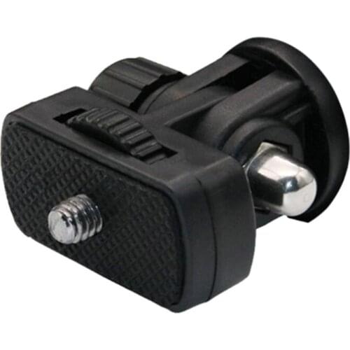 B2RC Mini Ball Head with 1/4" Hotshoe Mount Adapter 360 Degree Rotatable Aluminum Tripod Head for DSLR Cameras