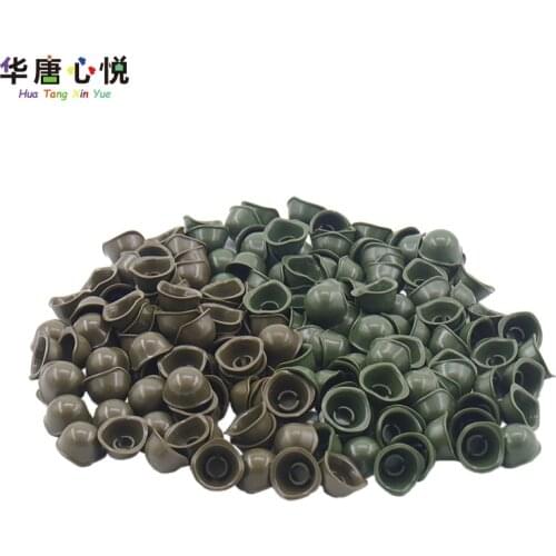 10 PCS A Set Military Weapon Series Soviet Helmet Sturdy WW2 Solider Army Figures Toys For Kids Militaries Building Blocks Gift