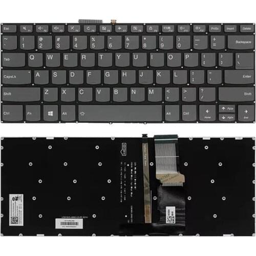 New Laptop Keyboard For Lenovo Yoga 520-14IKB Type 80X8 81C8 720-15IKB US Black With Backlit Without Frame