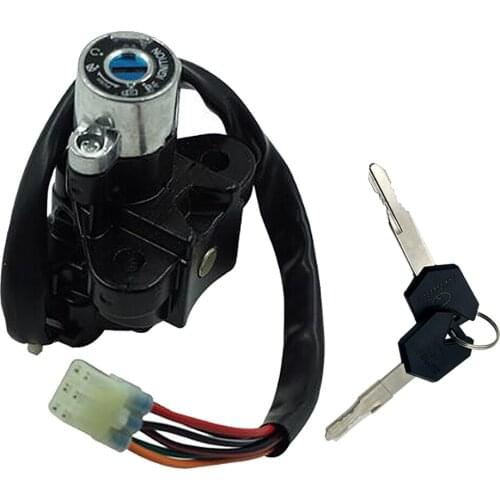 Ignition Switch Fuel Gas Petrol Tank Cap Cover Lock Key Set for Motorbike Suzuki GSXR600 750