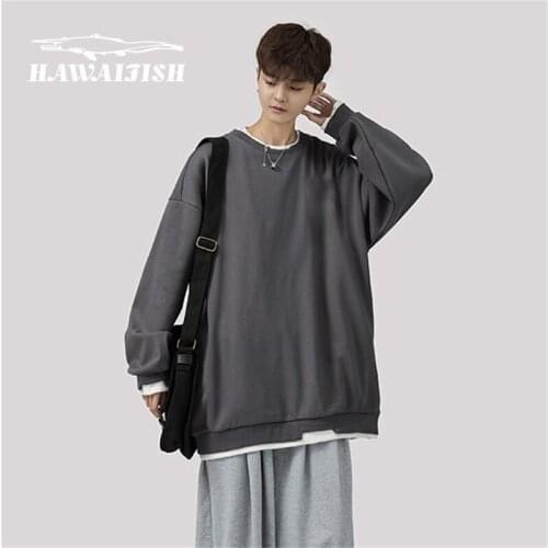 Mens Pullover Mens Spring Autumn Thin Fashion Student Solid Color Hoodie 2021 New Couple Sweatshirt Hip Hop Sweatshirt