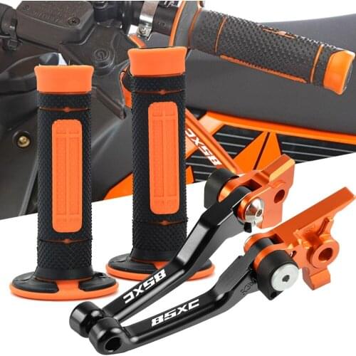 CNC Motorcycle Accessories Dirt Bike Pivot Brake Clutch Levers 22mm 7/8" Handle bar grip For 85XC 85 XC 2014 2015 2016 2017 2018