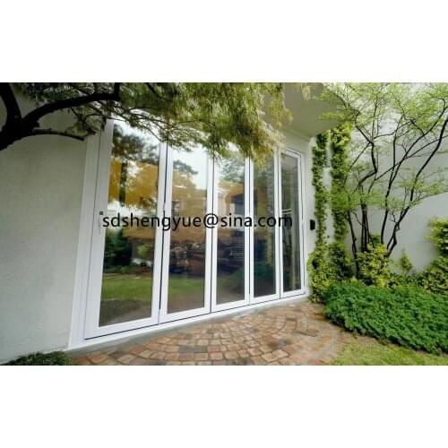 Widest internal bifold doors with forested glass aluminum fold roller magnet folding aluminum doors for bathroom
