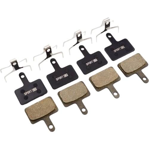 4 Pairs E10.11 Bicycle Brake pads for HD-M520 / M521 / M510 / M500 / M501 HD-M352 / M350 / M351 / M330 / M301 Disc Brake