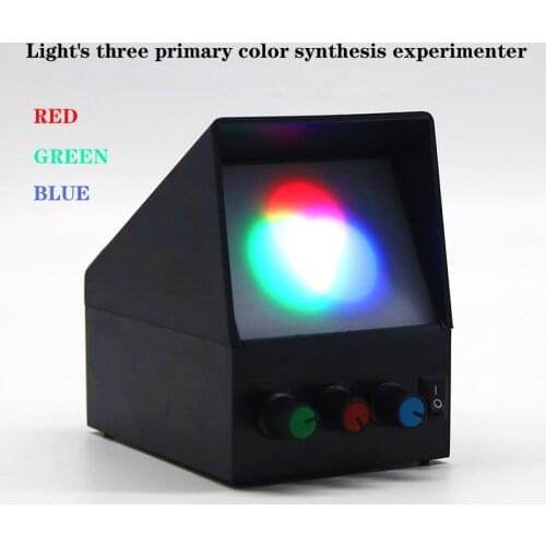 Lights Three Primary Color Synthesis Demonstrator Color Optical Experiment Equipment Instrument Teaching Aid