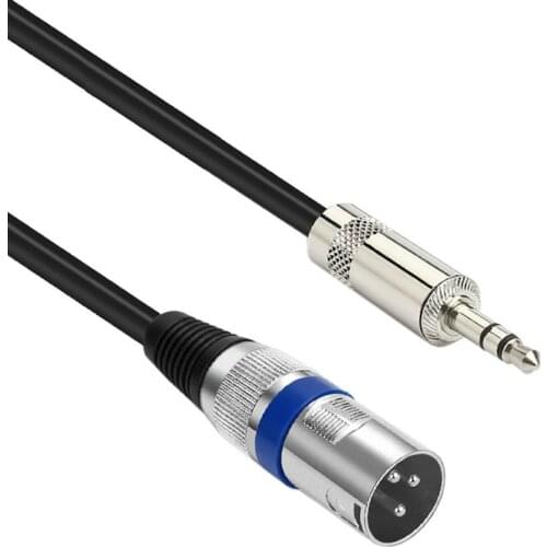 XLR 3-pin 3.5mm Audio Cable Microphone Cable 3.5 Turns XLR Male/female Mixer Cable 3.5 Turns