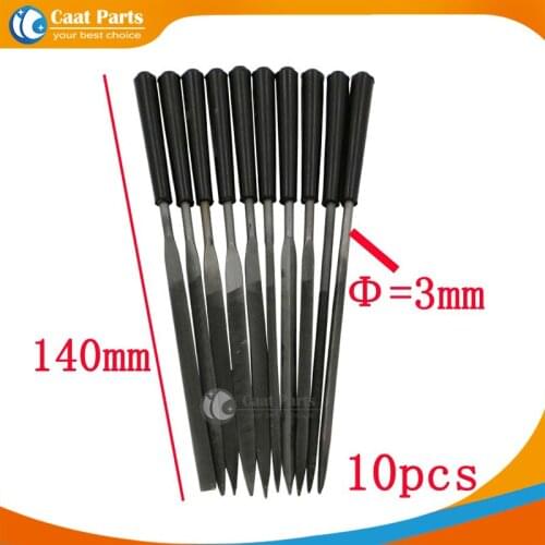 10PCS/SET 3mm*140mm Measured assorted rasp wood file suit rose wood mahogany hardwood file required DIY woodworking file