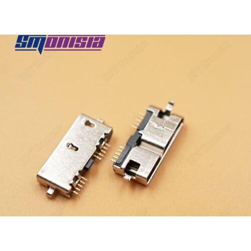 Smonisia 10pcs Micro 3.0 USB Power Connector for netbook/MP5 /mobile MICRO USB 3.0 for ONDA V989 Micro USB 3.0 Jack