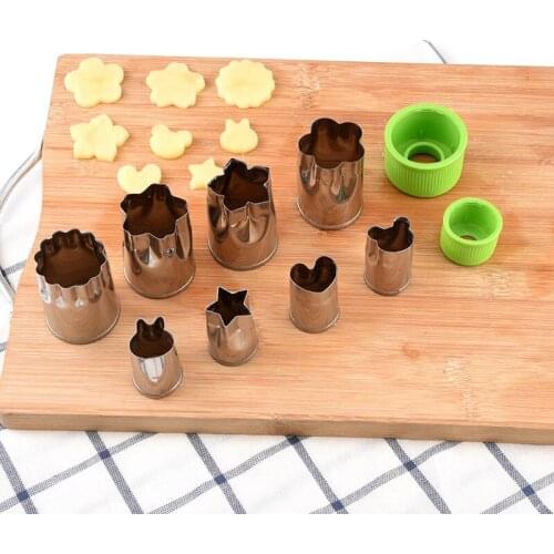 8Pcs/set Cake Baking Tools Farfalle Molds Stainless Steel Cake Cookies Cutting Shapes Kitchen Accessories