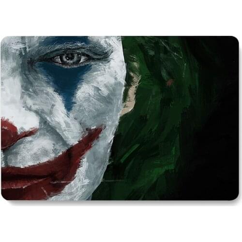 Joker Pattern Laptop Case For MacBook Retina Air 11 12 13.3 New Pro 15.4 16 inch Cover shell