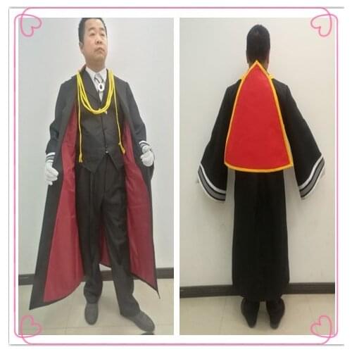 The Ancient Magus' Bride Mahoutsukai no Yome Elias Ainsworth Robe Cosplay Costume B002