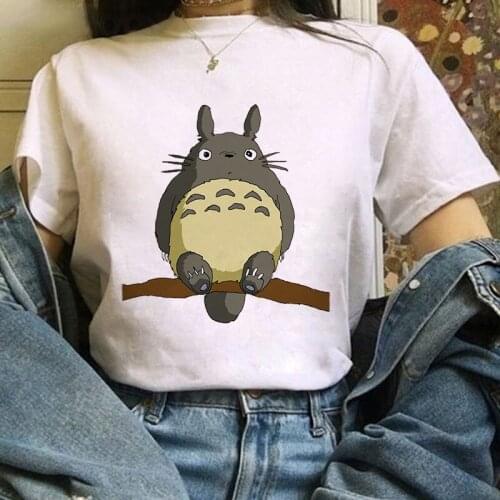 T Shirt Women Summer Harajuku Kawaii Casual Short sleeve Female Tshirts Funny Cartoon Cute Anime Ladies Tee Tops 2021 Plus Size
