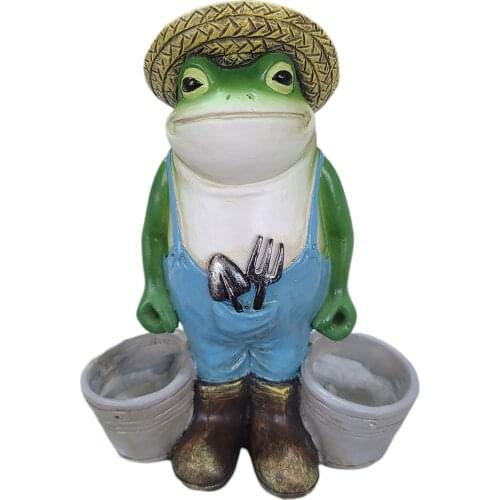 Resin Animal Succulent Planter Plant Pots for Cactus Flowers Herbs Gifts for Women Family Garden Decor