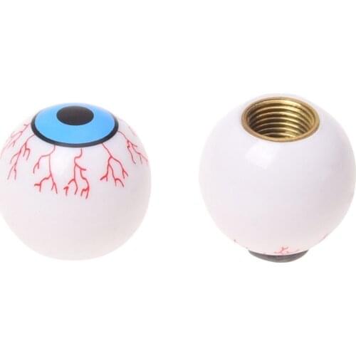 4 x car truck bike "EYE BALL" tire/wheel air valve stem Caps Covers Set