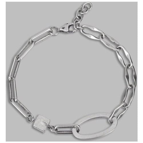 S925 Sterling Silver Summer Korean Version of The New Silver Bracelet Fashion Simple Style Jewelry